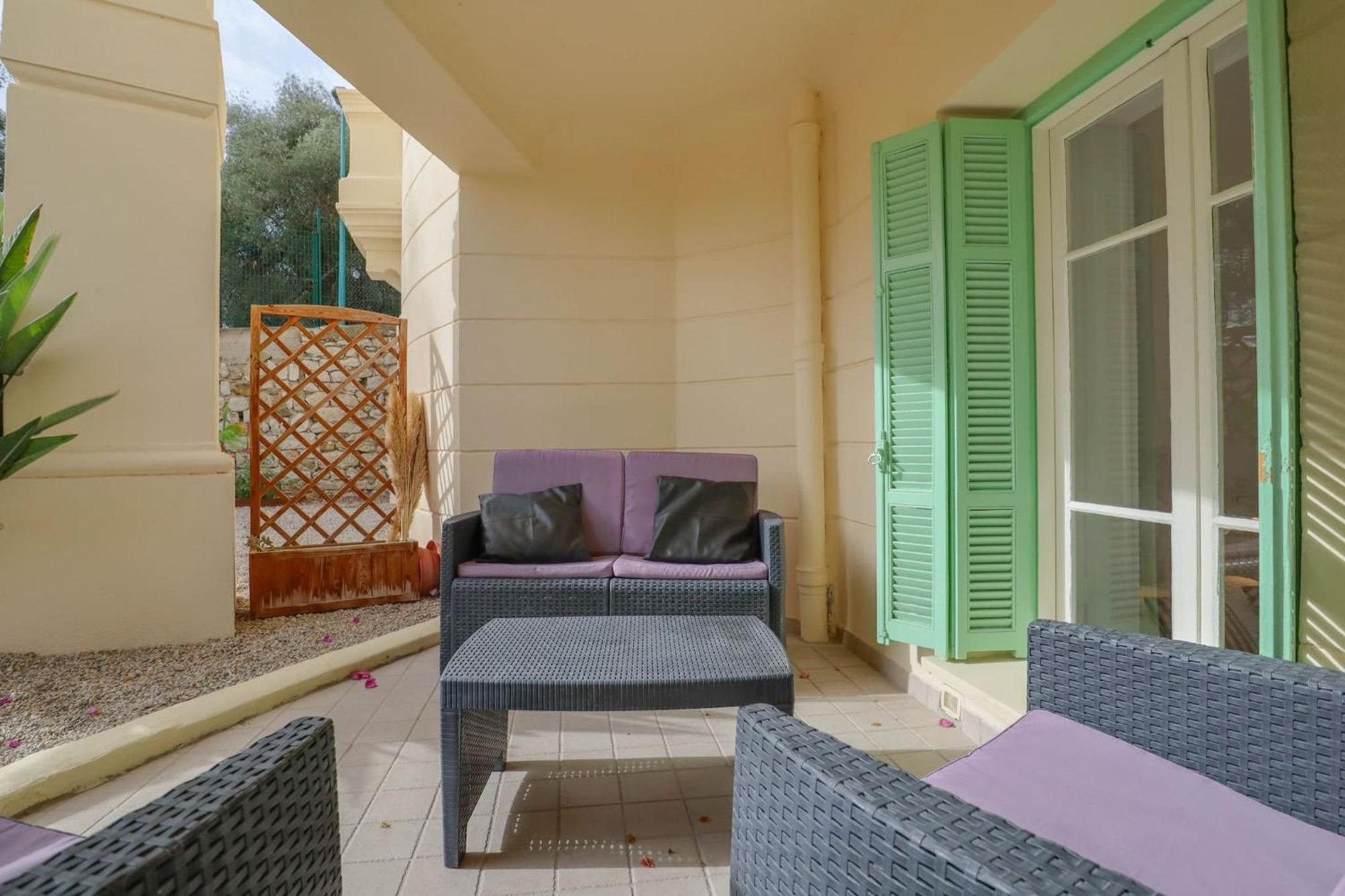 מנטון "Le Garavan Palace" Idyllique, Proche Gare Et Plage מראה חיצוני תמונה